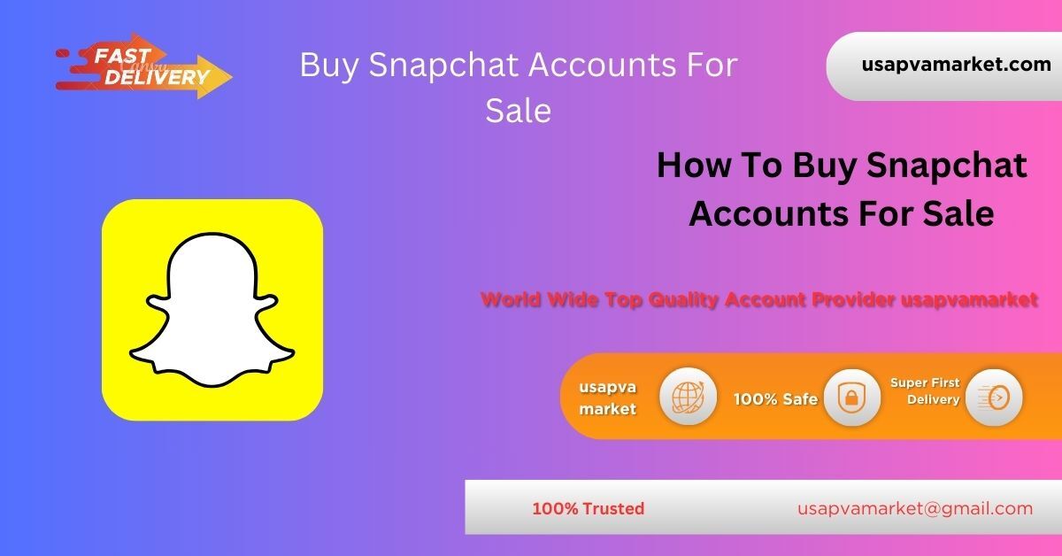 Buy Snapchat Accounts For Sale